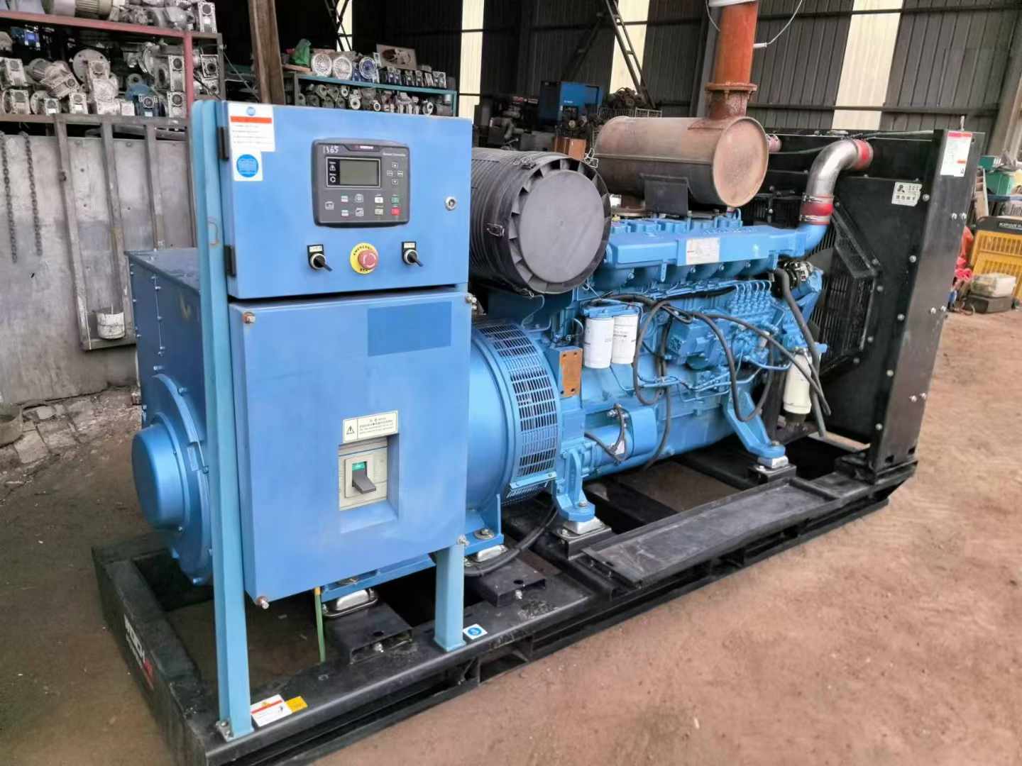 易县500kW 柴油发电机组可带动设备功率的计算公式是什么?